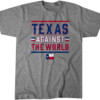 TEXAS AGAINST THE WORLD SHIRT 2023 American League Champions, Texas Rangers