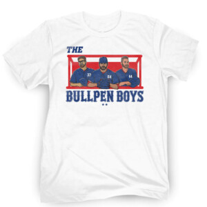 THE BULLPEN BOYS SHIRT Dane Dunning, Martín Pérez, Andrew Heaney, Texas Rangers
