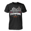 THE CHAMPIONS ROSTER CITY SKYLINE SHIRT 2023 WNBA FINALS CHAMPIONS ROSTER, Las Vegas Aces