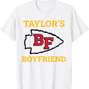 Taylor's Boyfriend BF Shirt Taylor Swift, Kansas City Chiefs