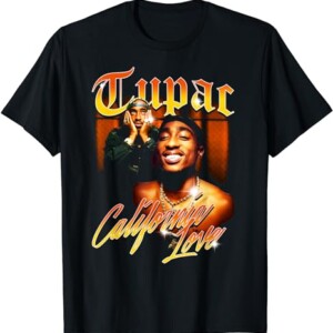 Tupac Love Vintage California T Shirt