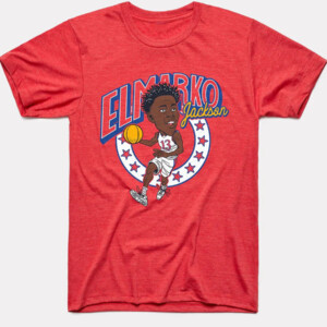Vintage EJ Shirt Elmarko Jackson, Kansas Jayhawks