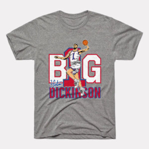 Vintage Hunter Big Dickinson Shirt Hunter Dickinson, Kansas Jayhawks