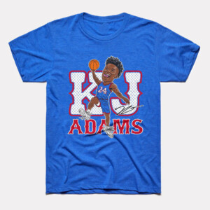 Vintage KJ Adams Shirt KJ Adams Jr, Kansas Jayhawks