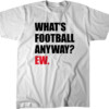 WHAT'S FOOTBALL ANYWAY EW SHIRT Taylor Swift, Travis Kelce, Kansas City Chiefs