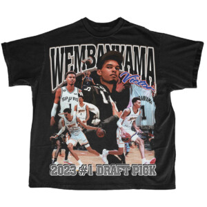 2023 NBA #1 Draft Pick Shirt Victor Wembanyama, San Antonio Spurs
