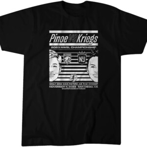 2023 NWSL CHAMPIONSHIP SHIRT PINOE VS. KRIEGS