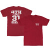 4th & 31 Score T Shirt Iron Bowl, Auburn Tigers, Alabama Crimson Tide