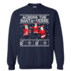ACROSS THE SANTA VERSE UGLY SWEATER Spider Man Double Identity