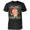 ALL I WANT FOR CHRISTMAS IS TRUMP BACK SHIRT TRUMP 2024