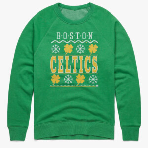 Boston Celtics Ugly Christmas Crewneck