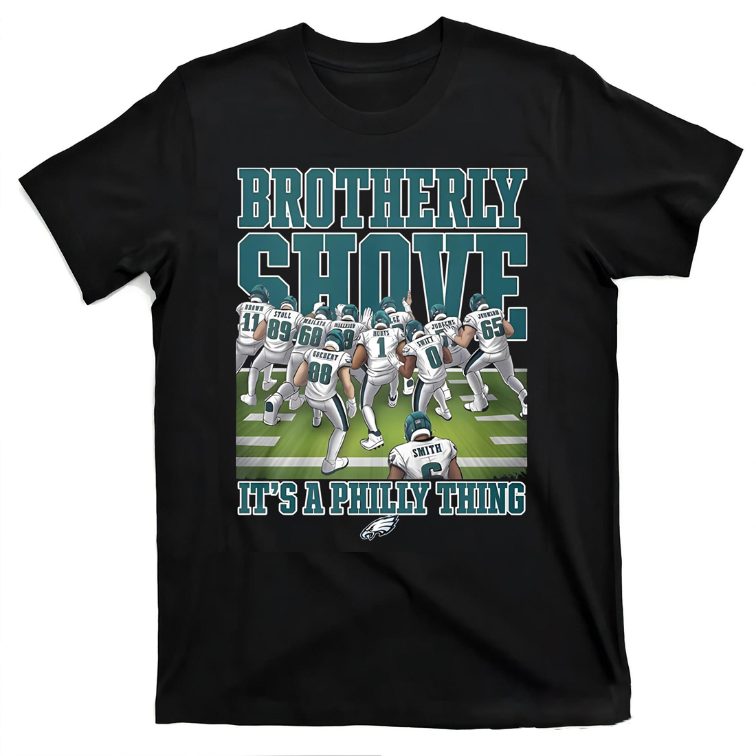 Brotherly Shove It’s A Philly Thing Shirt Jalen Hurts, Philadelphia Eagles Brotherly Shove It’s A Philly Thing Shirt Jalen Hurts, Philadelphia Eagles