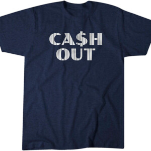 CASH OUT SHIRT Brian Cashman, New York Yankees