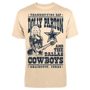 DOLLY PARTON AND THE DALLAS COWBOYS SHIRT Thanksgiving Day, Arlington, Texas, Dallas Cowboys