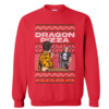 DRAGON PIZZA UGLY SWEATER Funny David Portnoy