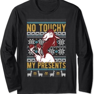 Disney Emperor's New Groove Kuzco No Touchy Ugly Christmas Shirt
