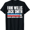 Fani Willis Jack Smith For President 2024 Retro Men Women T Shirt