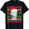 Funny Abraham Lincoln Santa Hat Ugly Christmas Shirt