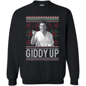 GIDDY UP UGLY SWEATER COSMO KRAMER, SEINFELD