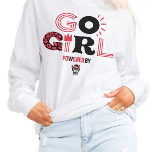 GO GIRL POWERED BY NC State Wolfpack Shirt