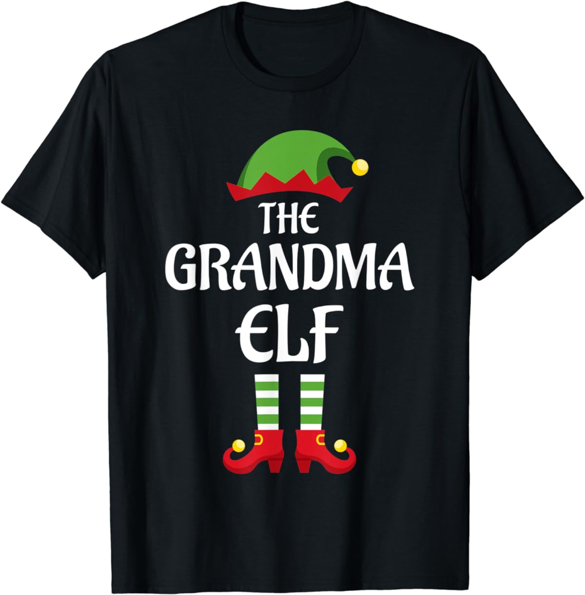 Grandma Elf Family Matching Group Christmas Shirt Grandma Elf Family Matching Group Christmas Shirt