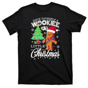 Have Yourself A Wookiee Little Christmas Shirt Star Wars