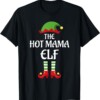 Hot Mama Elf Family Matching Group Christmas Shirt