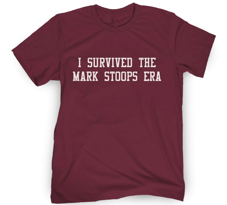 I SURVIVED THE MARK STOOPS ERA SHIRT Mark Stoops, Texas A&M Aggies I SURVIVED THE MARK STOOPS ERA SHIRT Mark Stoops, Texas A&M Aggies
