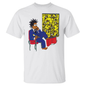 Jay Z Simpson Shirt 20 Year Old Jay Z Wearing A Shirt Of Himself In The Future