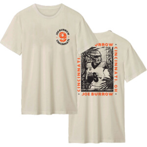 Joe 9 Jungle Shirt Joe Burrow, Cincinnati Bengals