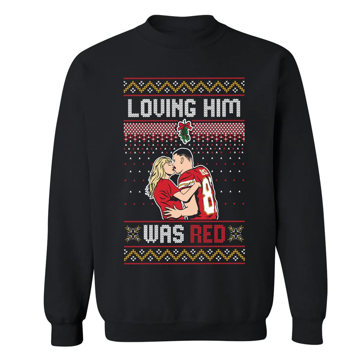 Taylor Swift Loving Him Was Red Limited Edition Crewneck outlet Sweater Shorts Set