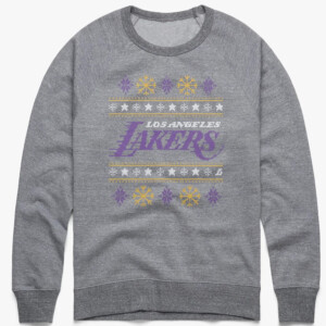 Los Angeles Lakers Ugly Christmas Crewneck