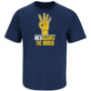 Michagainst the World Shirt Michigan Against the World, Michigan Wolverines