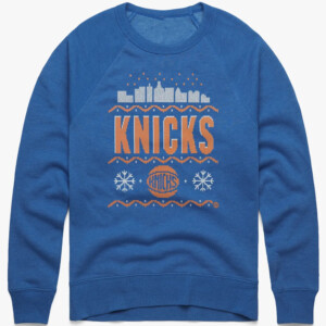 New York Knicks Holiday Ugly Christmas Crewneck