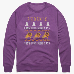 Phoenix Suns Holiday Ugly Christmas Crewneck