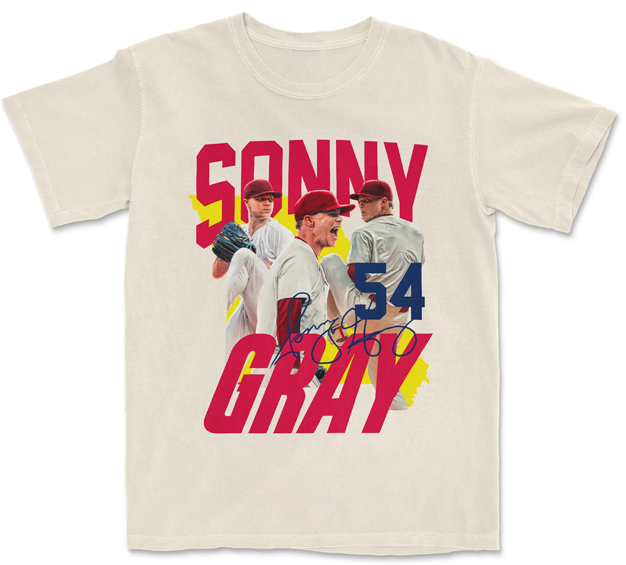 SONNY GRAY SIGNATURE SERIES SHIRT Sonny Gray, St. Louis Cardinals SONNY GRAY SIGNATURE SERIES SHIRT Sonny Gray, St. Louis Cardinals