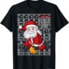 Santa Claus Basketball Dunk Ugly Christmas Sweater Shirt