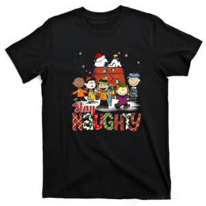 Stay Naughty Christmas Shirt Snoopy, Charlie Brown, Peanuts