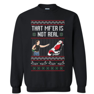 THAT MOTHERFUCKER IS NOT REAL UGLY SWEATER Plane Woman, Tiffany Gomas, Public Freakout Videos