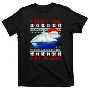 Terry The Fat Shark Ugly Christmas Shirt