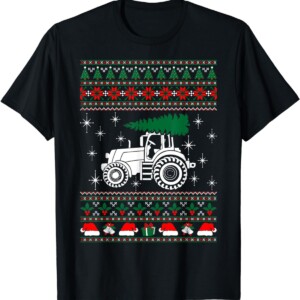 Tractor Ugly Christmas Sweater Shirt