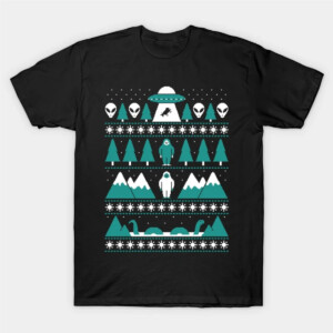 Ugly Paranormal Alien Christmas Sweater Shirt