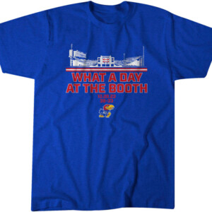 WHAT A DAY AT THE BOOTH SHIRT Kansas Jayhawks