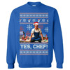 YES CHEF UGLY SWEATER Jeremy Allen, Carmen Berzatto, The Bear