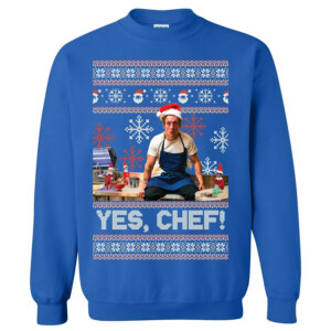 YES CHEF UGLY SWEATER Jeremy Allen, Carmen Berzatto, The Bear