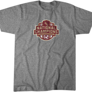 2023 CHAMPIONSHIP LOGO SHIRT FSU WOMEN'S SOCCER, Florida State Seminoles