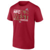2023 NFC WEST CHAMPIONS SHIRT San Francisco 49ers