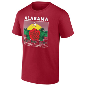 Alabama Crimson Tide College Football Playoff 2024 Rose Bowl T Shirt