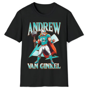 Andrew Van Ginkel Thor Themed Shirt Andrew Van Ginkel, Miami Dolphins