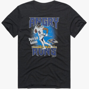 Angry Runs Ravens Patrick Queen Shirt Baltimore Ravens